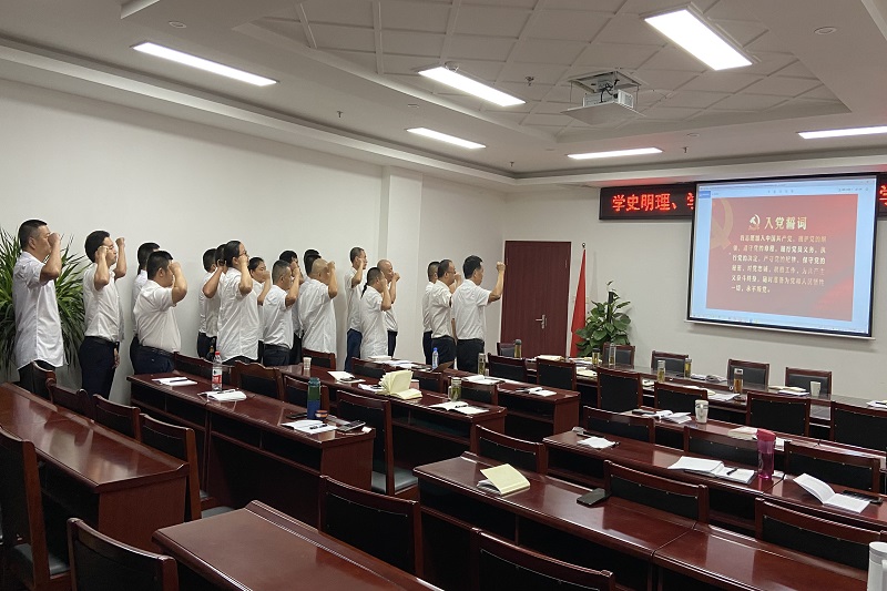 公司支部组织召开“学党史、庆七一” 主题座谈会